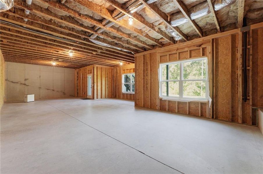 In-progress construction of a new home in , Woodstock, GA (Image 39).