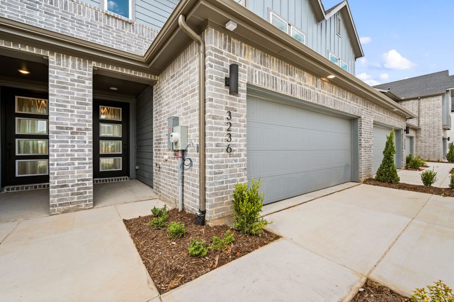 Exterior details and patio area of a home in Enclave at Chadwick Farms, Northlake (Image 3).