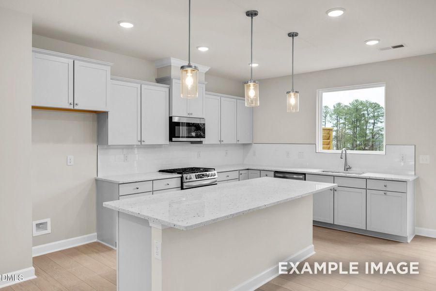 Furnished interior view inside a new home in Camden Park, Knightdale (Image 5).