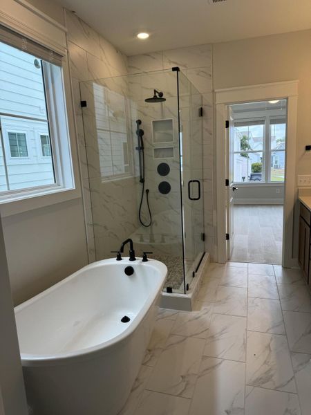 Furnished interior view inside a new home in Oak Bluff, Charleston (Image 12). Furnished interior view inside a new home in Oak Bluff, Charleston (Image 12).