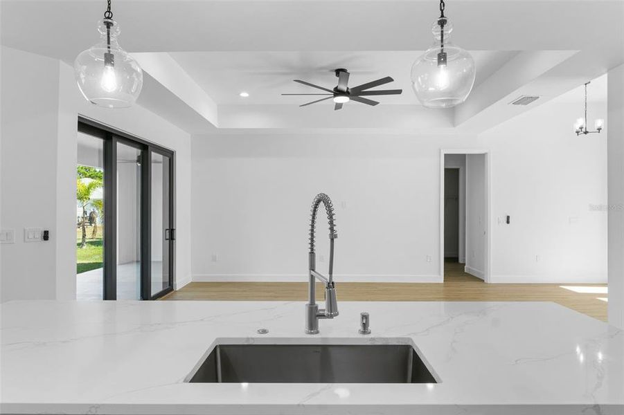 Close-up of interior finishes inside a home in , North Port (Image 14).