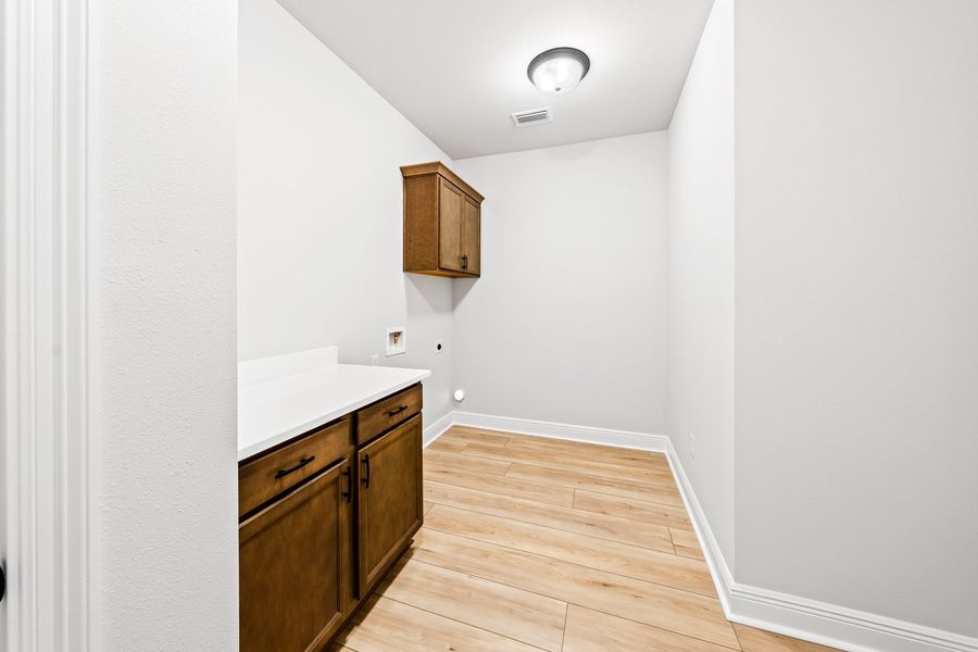 Furnished interior view inside a new home in Young Oaks, Crestview (Image 6).