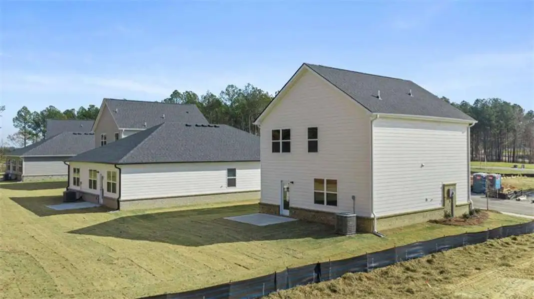 Exterior details and patio area of a home in WillowBrook, Winder (Image 3).