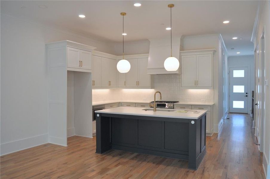 Furnished interior view inside a new home in The Carlyle, Marietta (Image 41).