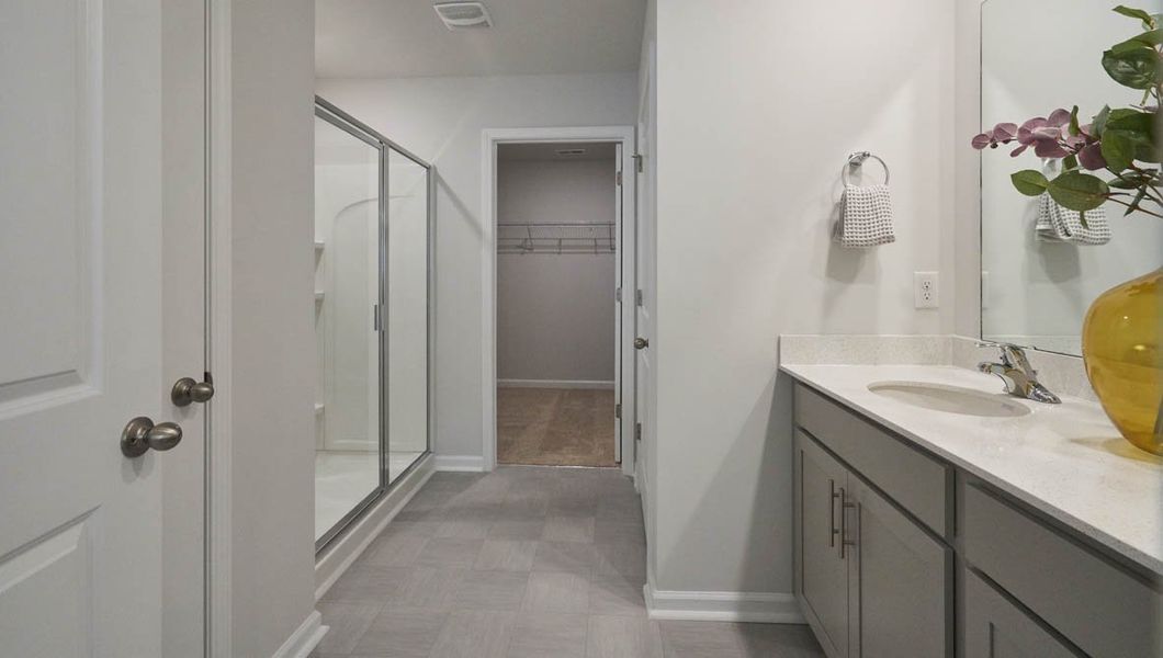 Representative furnished interior of a home built from the Penwell by D.R. Horton in Fishel Village, Winston-Salem (Image 31). Representative furnished interior of a home built from the Penwell by D.R. Horton in Fishel Village, Winston-Salem (Image 31).