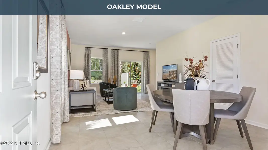 Furnished interior view inside a new home in Bridgewater, St. Augustine (Image 13). Furnished interior view inside a new home in Bridgewater, St. Augustine (Image 13).