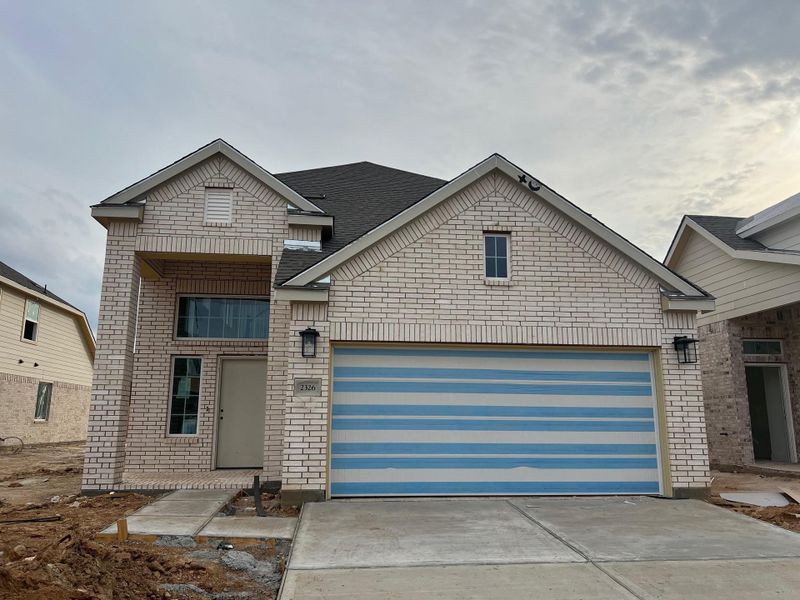 In-progress construction of a new home in Wood Leaf Reserve, Tomball, TX (Image 15).