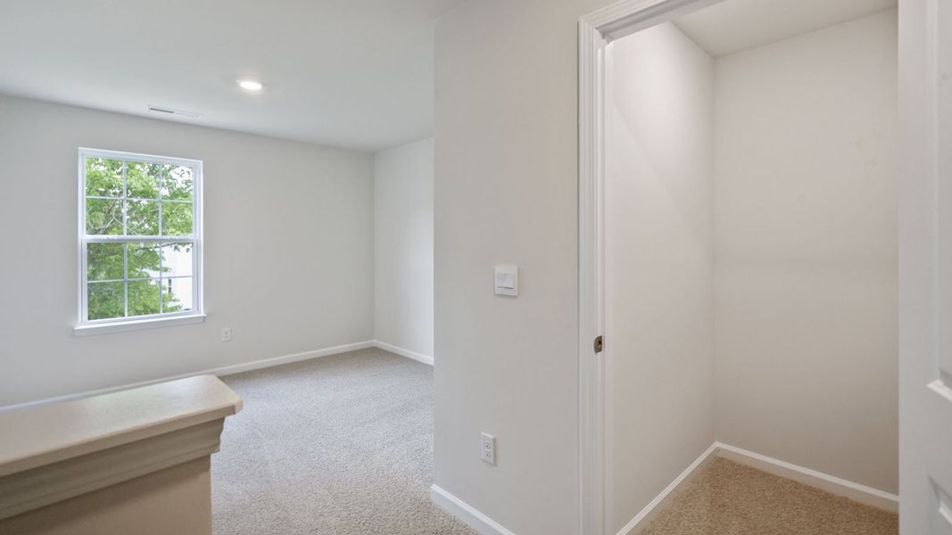 Spacious, unfurnished interior of a new home in Baker Farm, Youngsville (Image 27). Spacious, unfurnished interior of a new home in Baker Farm, Youngsville (Image 27).