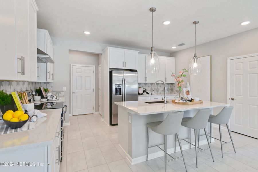 Furnished interior view inside a new home in , Jacksonville (Image 5).