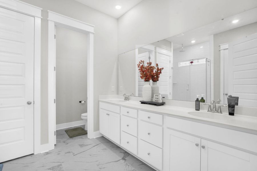 Furnished interior view inside a new home in Carnes Crossroads, Summerville (Image 28).