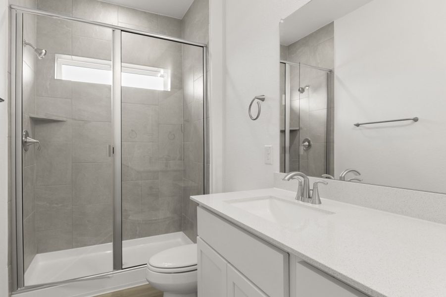 Furnished interior view inside a new home in Trace, San Marcos (Image 11). Furnished interior view inside a new home in Trace, San Marcos (Image 11).