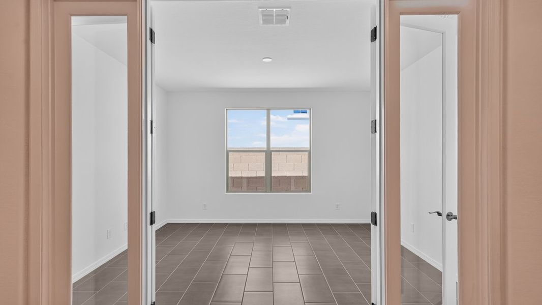 Spacious, unfurnished interior of a new home in Salero Journey Collection, Phoenix (Image 19). Spacious, unfurnished interior of a new home in Salero Journey Collection, Phoenix (Image 19).