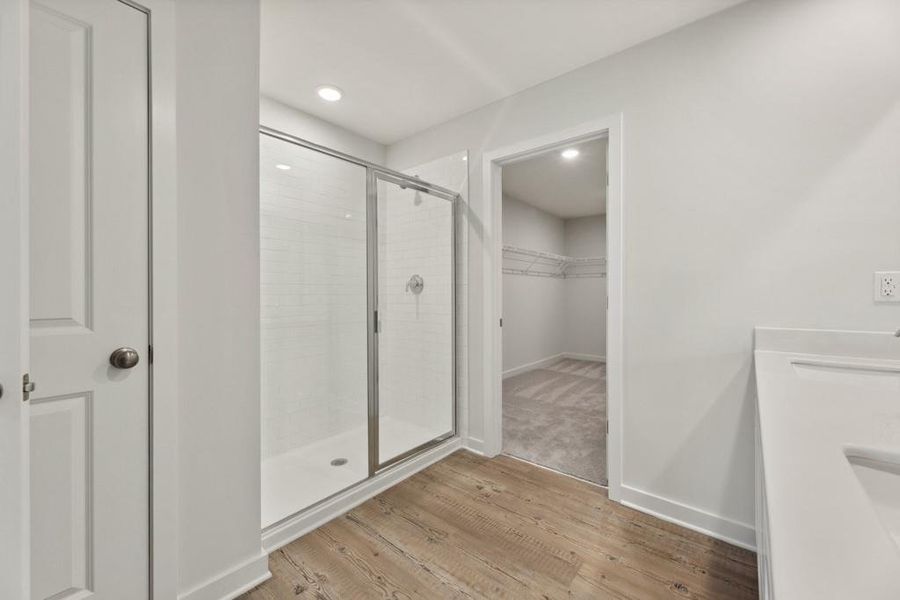 Furnished interior view inside a new home in Reserve at Gum Springs, Jefferson (Image 8).