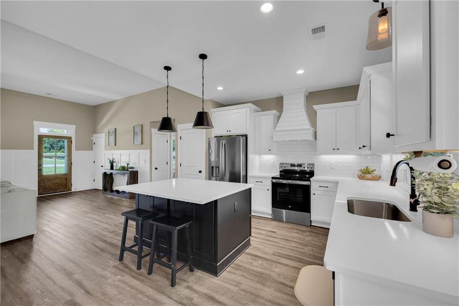 Furnished interior view inside a new home in , Social Circle (Image 46).
