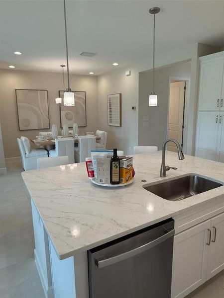 Furnished interior view inside a new home in Valencia Ridge (55+), Wesley Chapel (Image 26).