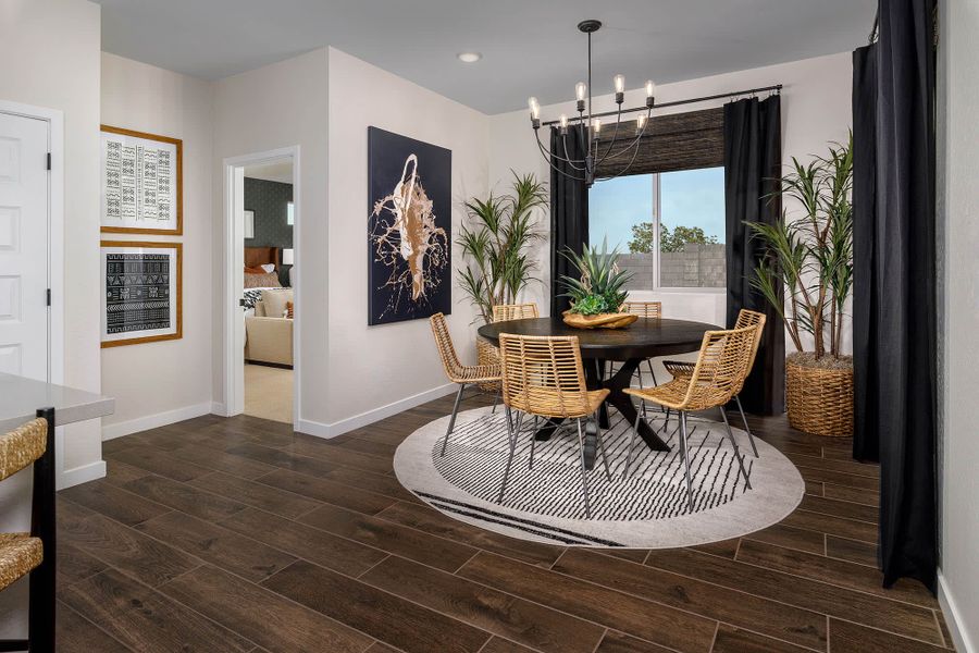 Dining Area | Pastora | Sunrise Peak Series | New homes in Surprise, AZ | Landsea Homes