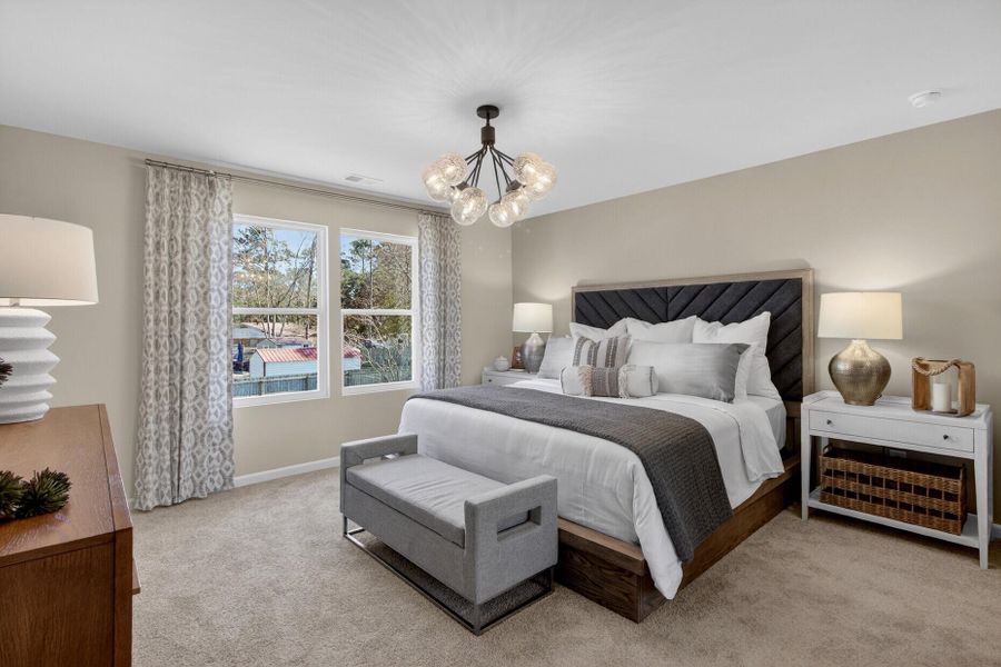 Furnished interior view inside a new home in , Ladson (Image 10).