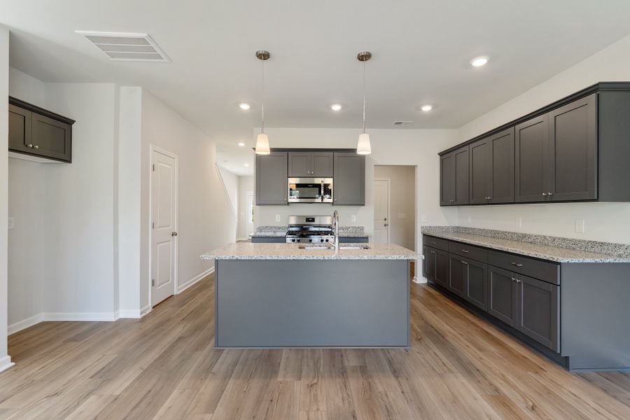 Furnished interior view inside a new home in Edwards Station, Taylors (Image 8).