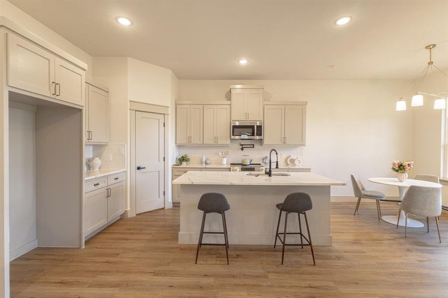 Furnished interior view inside a new home in , Fort Worth (Image 17).