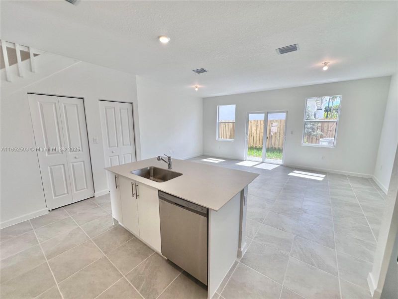 Furnished interior view inside a new home in , Florida City (Image 10).