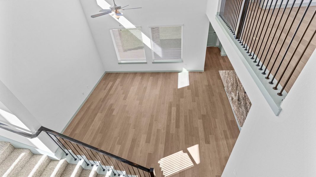 Representative unfurnished interior of a home built from the Chloe by D.R. Horton in Westland Ranch 60' Homesites, League City (Image 20). Representative unfurnished interior of a home built from the Chloe by D.R. Horton in Westland Ranch 60' Homesites, League City (Image 20).