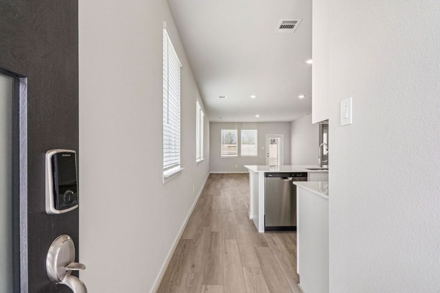 Spacious, unfurnished interior of a new home in Landing Meadows - Traditional Series, New Caney (Image 7).
