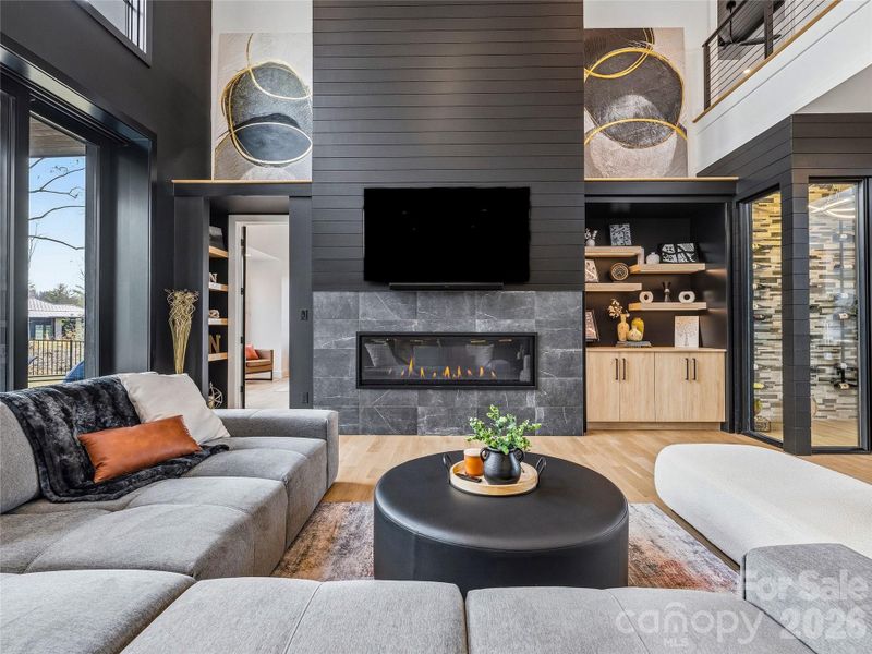 Furnished interior view inside a new home in , Asheville (Image 27).