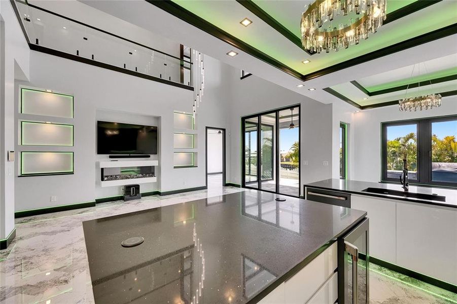 Furnished interior view inside a new home in , Apollo Beach (Image 58).