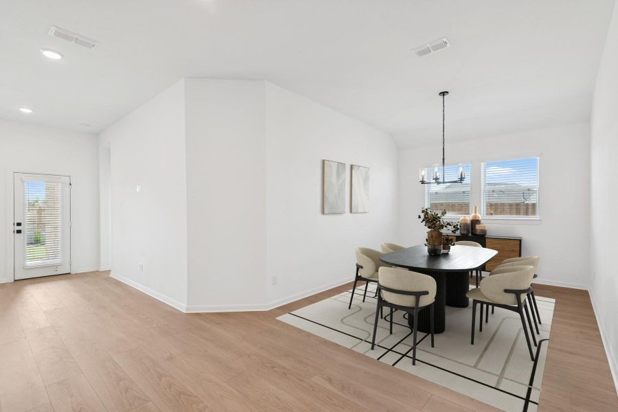 Virtually staged to give you the visual you need to see furniture placement and how the home can live.