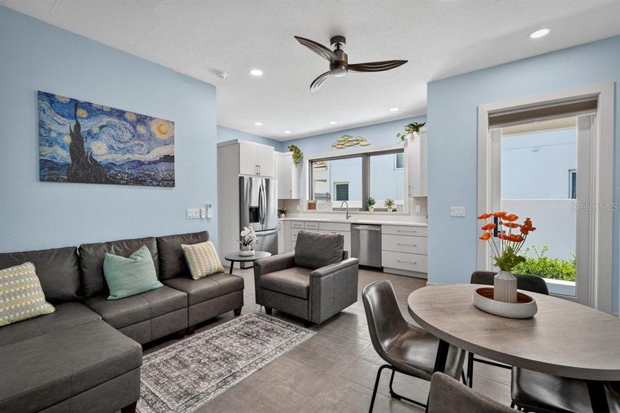 Furnished interior view inside a new home in , New Smyrna Beach (Image 65).