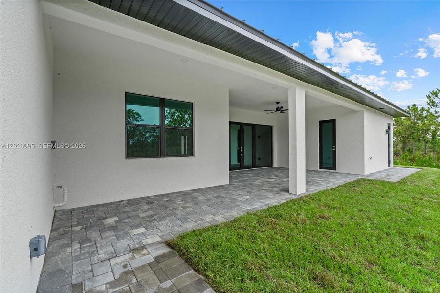 Exterior details and patio area of a home in , Bokeelia (Image 28). Exterior details and patio area of a home in , Bokeelia (Image 28).