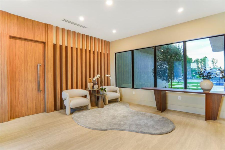 Furnished interior view inside a new home in , Windermere (Image 19).
