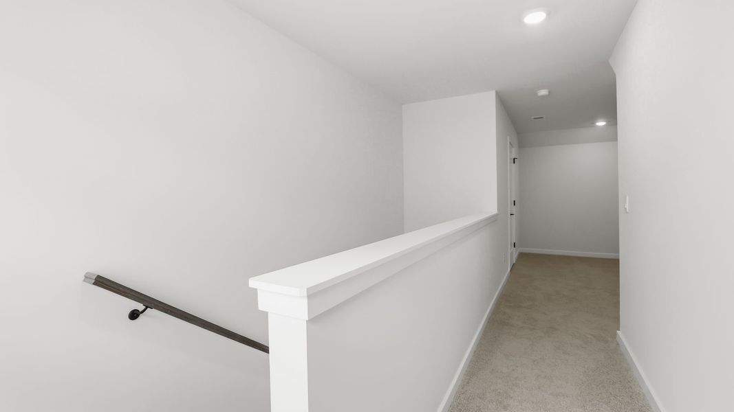 Spacious, unfurnished interior of a new home in Adams Glen, Greenville (Image 30).