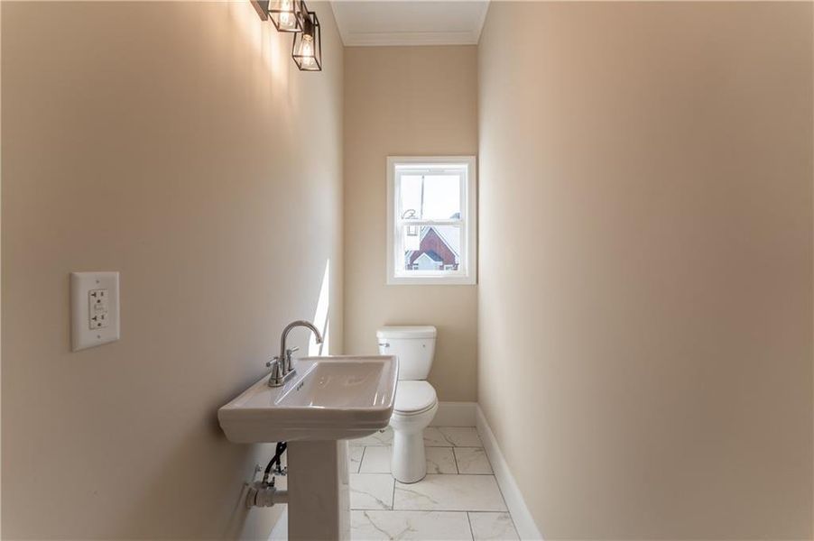 Furnished interior view inside a new home in , Suwanee (Image 29).