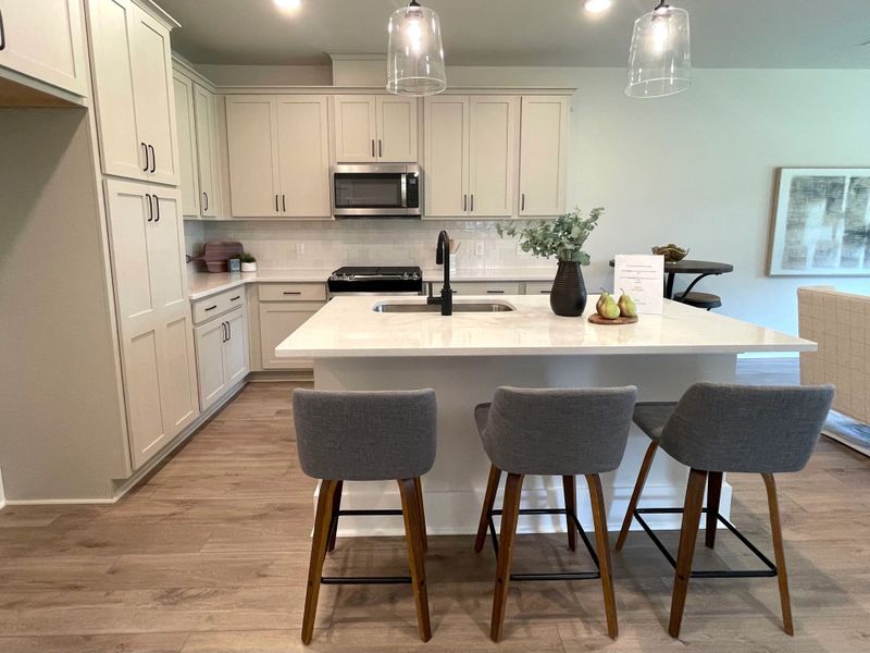 Similar Palmetto floorplan for inspiration - finishes and features vary