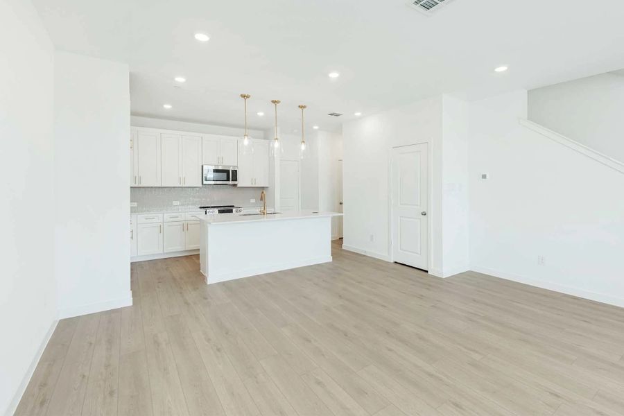 Open Kitchen-Dining Room Representative Photo