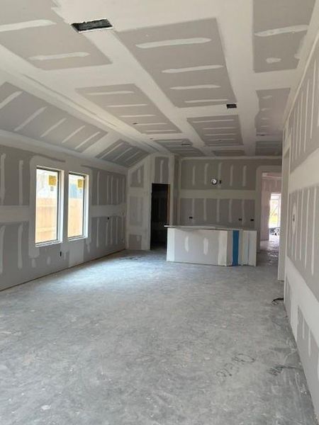 In-progress construction of a new home in The Meadows at Imperial Oaks, Spring, TX (Image 7).