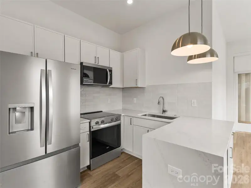 Furnished interior view inside a new home in , Asheville (Image 8).