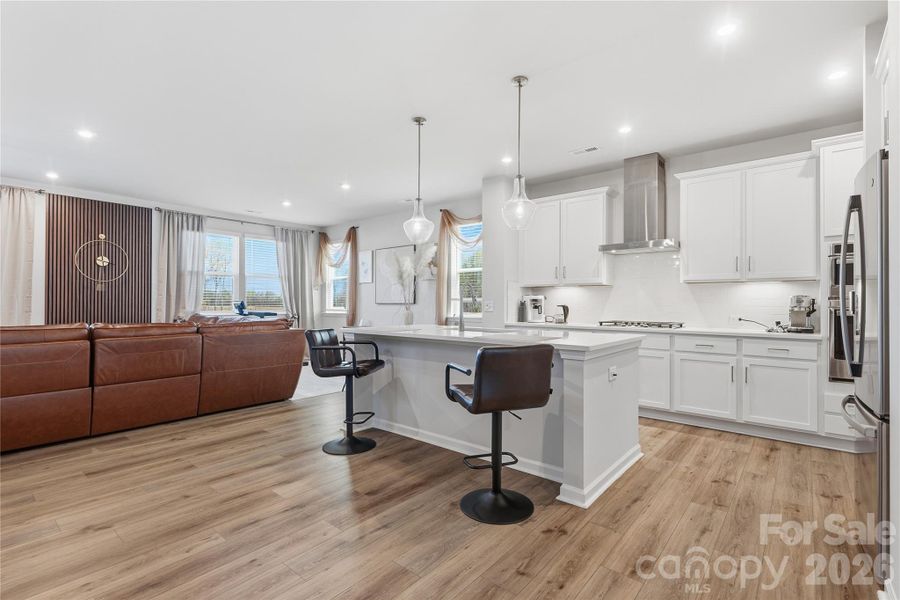 Furnished interior view inside a new home in Clairmont, Charlotte (Image 27).
