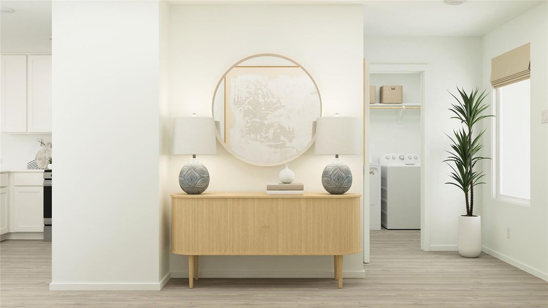 Furnished interior view inside a new home in Cotton Gateway, Maxwell (Image 13).