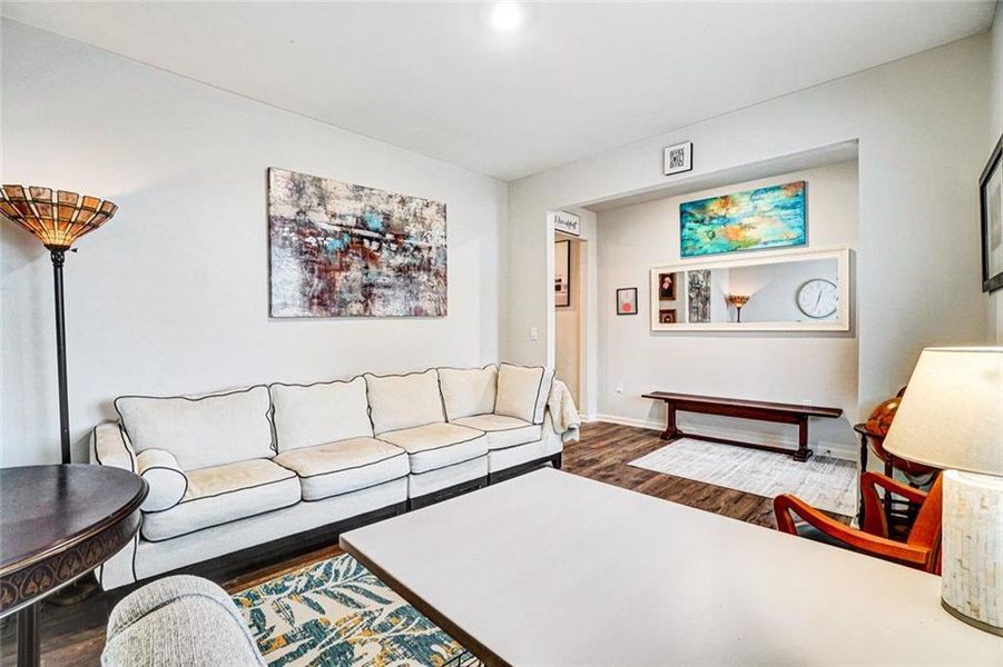 Furnished interior view inside a new home in , Dawsonville (Image 20).