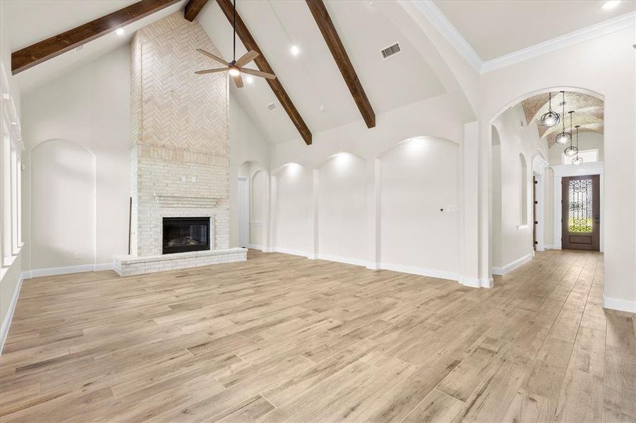 Spacious, unfurnished interior of a new home in , Midlothian (Image 16). Spacious, unfurnished interior of a new home in , Midlothian (Image 16).
