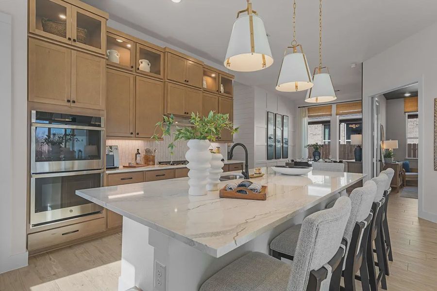 Furnished interior view inside a new home in Blue Heron, Mont Belvieu (Image 18).