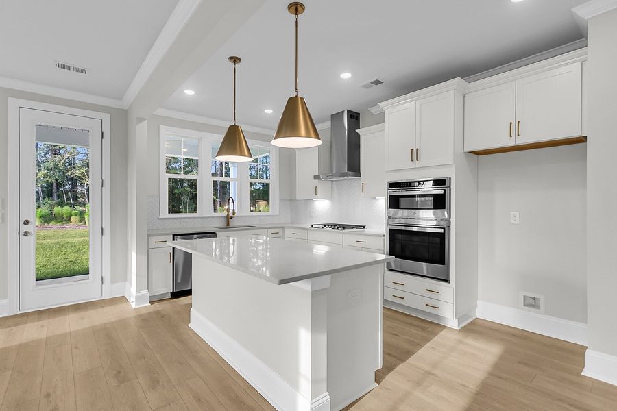 Furnished interior view inside a new home in Pineland Preserve, Summerville (Image 7).