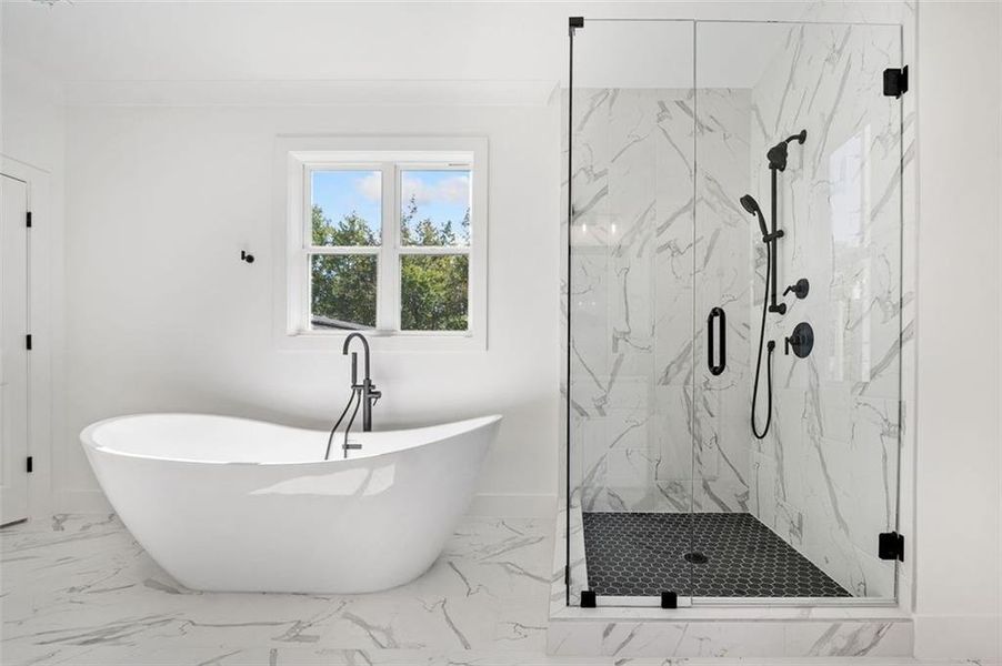 Furnished interior view inside a new home in , Marietta (Image 9).