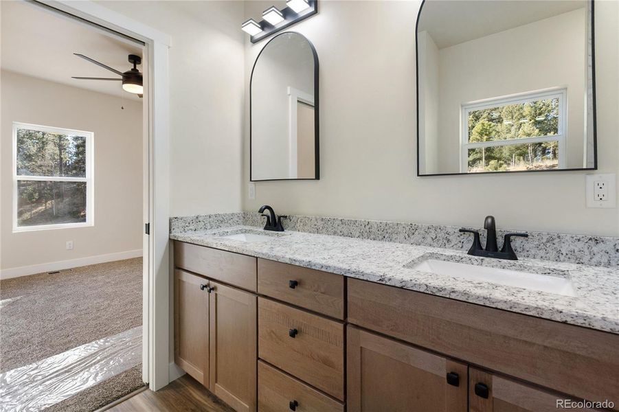 Furnished interior view inside a new home in , Woodland Park (Image 9).