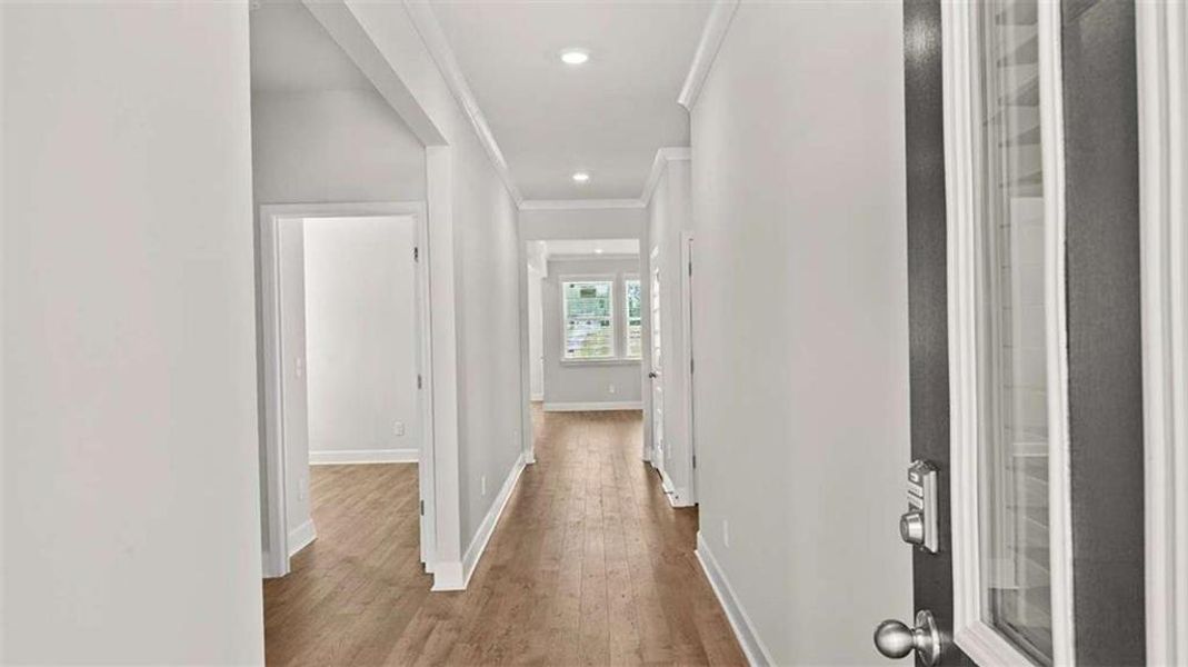Spacious, unfurnished interior of a new home in Kingston Ranch at Lake Oconee, Buckhead (Image 22).