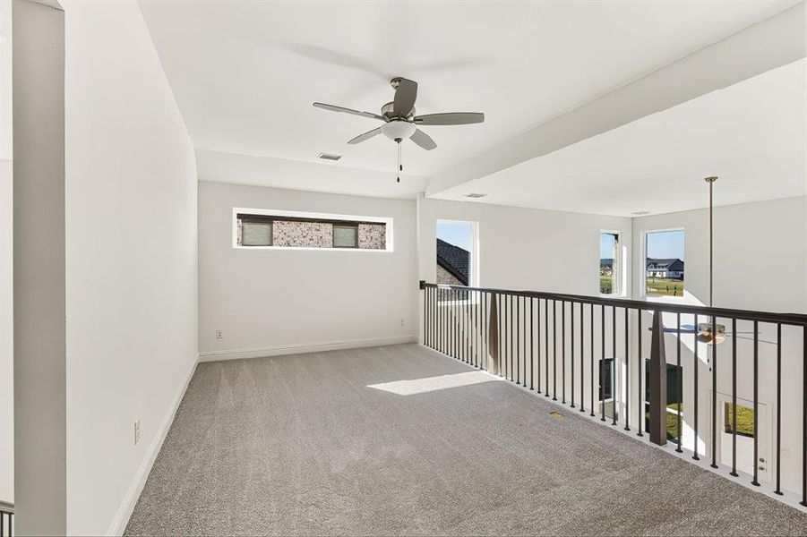 Spacious, unfurnished interior of a new home in Wildflower Ranch, Fort Worth (Image 8).