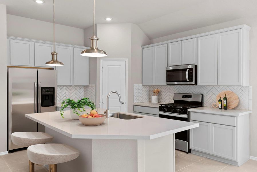 Furnished interior view inside a new home in Escondido, Magnolia (Image 10).