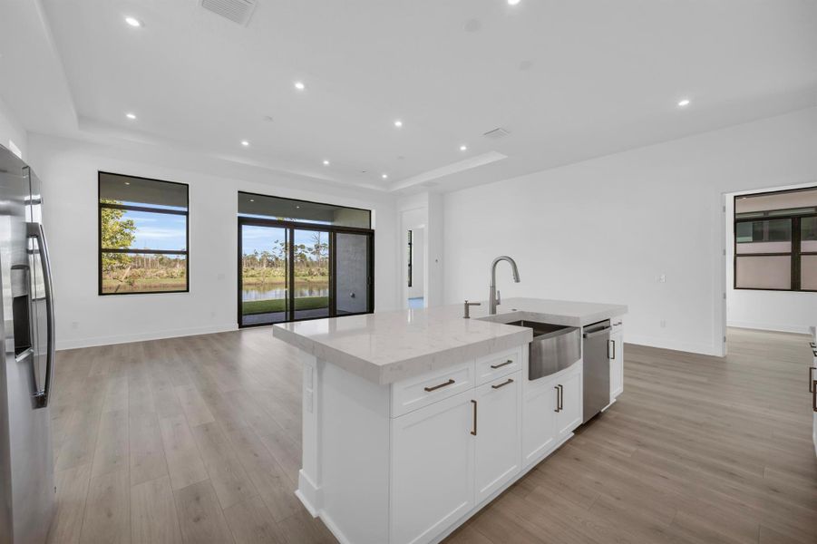 Furnished interior view inside a new home in Cove Royale, Stuart (Image 6). Furnished interior view inside a new home in Cove Royale, Stuart (Image 6).